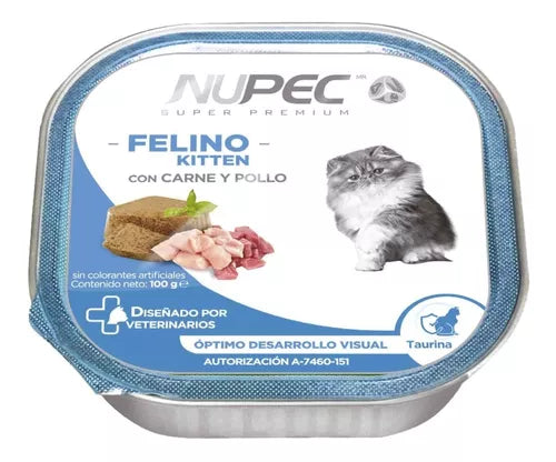 Alimento humedo Nupec Felino Kitten